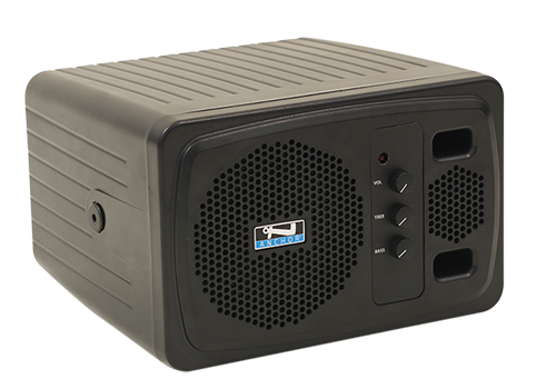 AN-1000X+  POWERED SPEAKER MONITOR, 107 DB OF CLEAR SOUND, 50W AC MODE